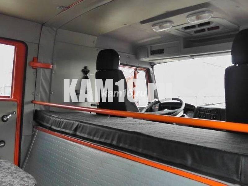 БКМ КАМАЗ 43118-3078-46 с двухрядной кабиной