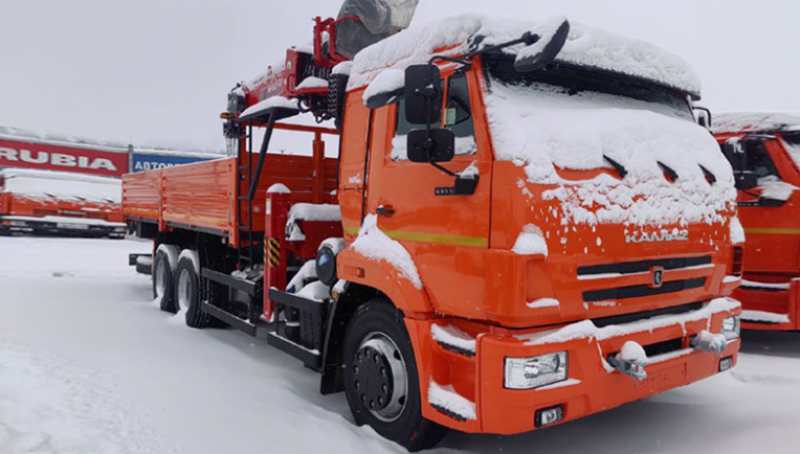 438204-203324-48 Краны-манипуляторы (КМУ) на базе КАМАЗ