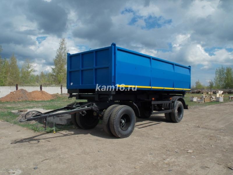 Прицеп зерновоз самосвал двухосный 12 тонный