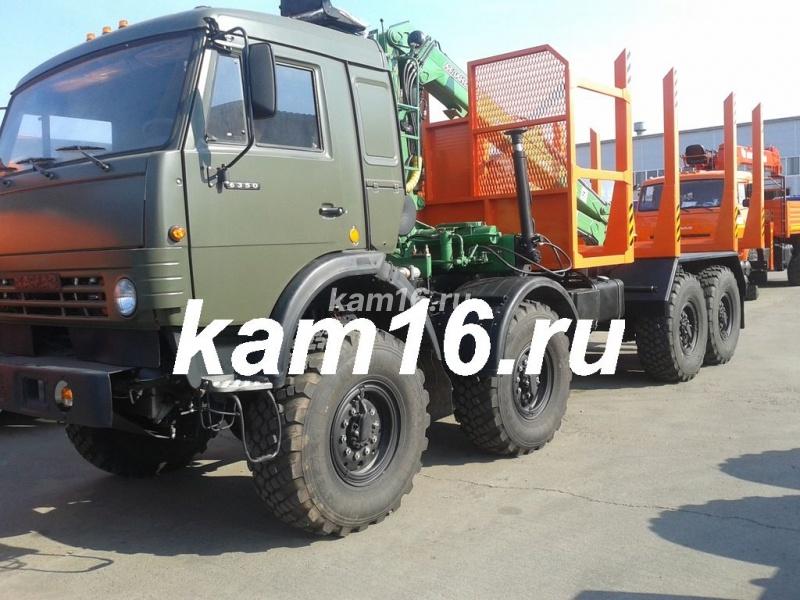 Сортиментовоз КАМАЗ 63501